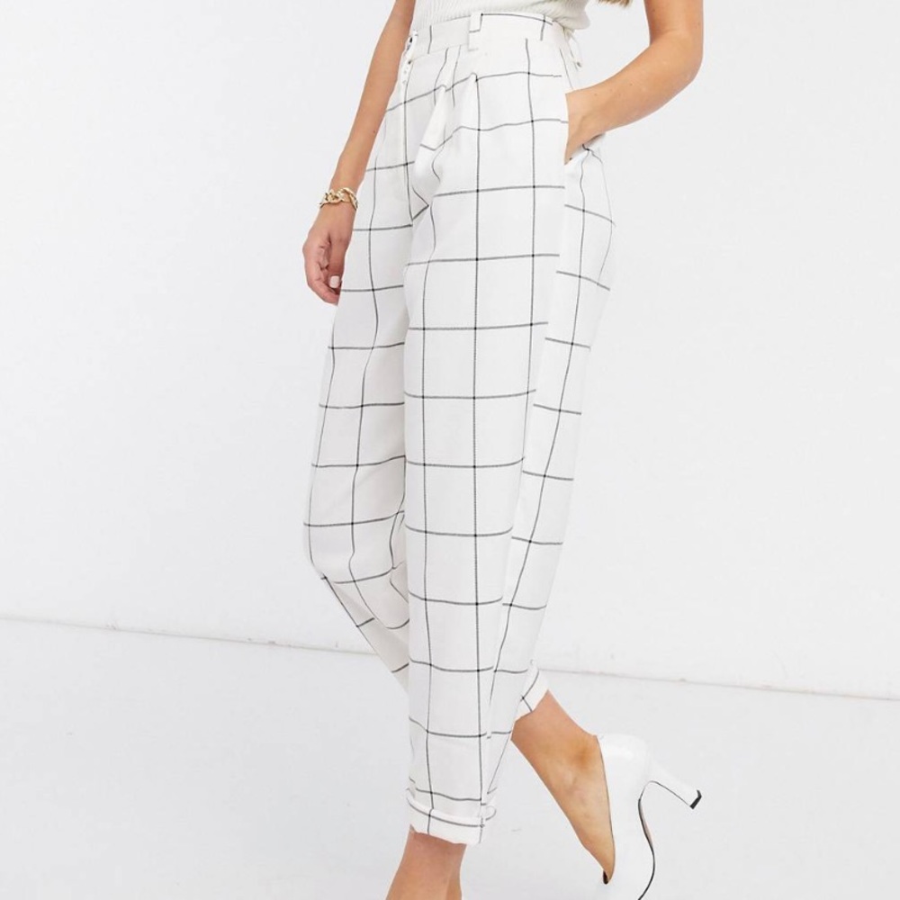 SOLD TopShop Windowpane Pants